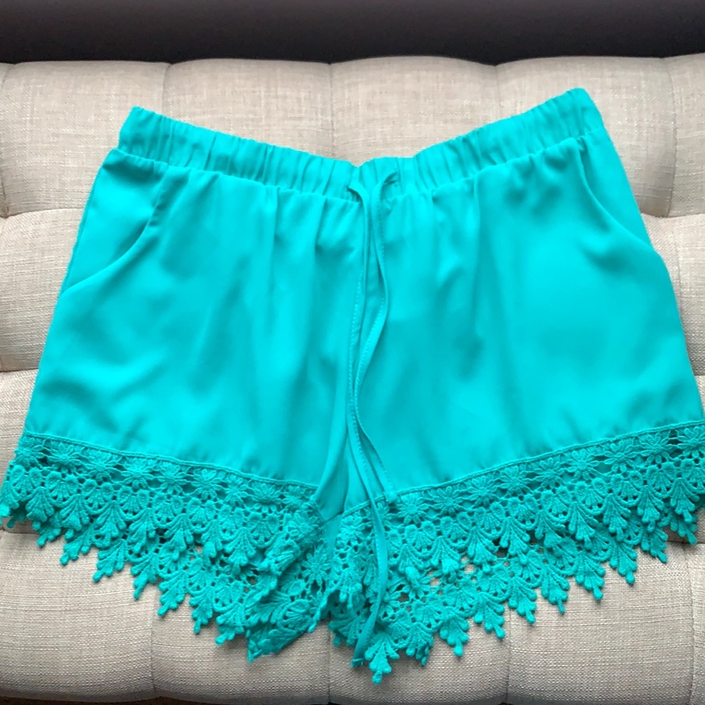 Lace shorts